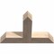 Ekena Millwork Portland Smooth Timber Gable Bracket, Douglas Fir, 36"W x 24"H x 5 1/2"D x 5 1/2"F, 16/12 Pitch GBW036X24X0606POR00SDF - alternate 2